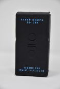 Three boxed as new Otto Sleep Drops (10% CBD, 15ml, 07/21).