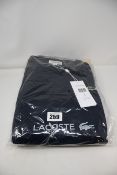 Two as new Lacoste sweatshirts (Sizes US XL and XXL).
