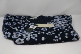 One as new Hobbs Lilith dress in navy blue (UK 16).