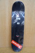 An as new Supreme camo logo skateboard deck (Smoke grey 8.375).