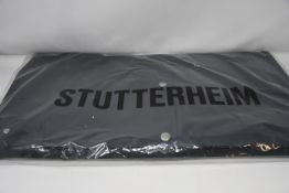 One as new Stutterheim Stockholm Black unisex raincoat (M).