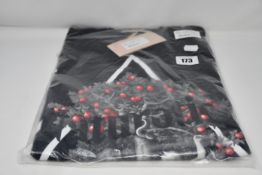 A ladies as new Christopher Kane Naturotica long-sleeve T-shirt in black (L).