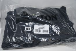 Two as new Burton Boys Covert Jackets in true black (S, M).