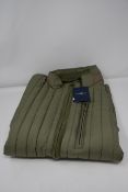 A men's as new Hackett London Channel Gilet in olive (M).