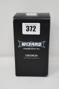 One boxed as new Wizard Crunch Compressor Pedal.