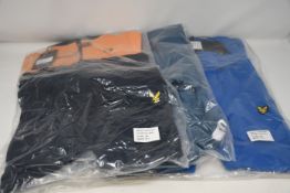 Four junior infant as new Lyle & Scott tracksuits (All 12 months).