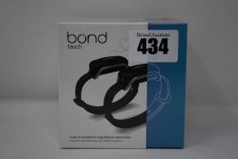 One pair of boxed as new Bond Touch smart bracelets (Bond002).