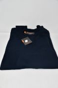Four as new Ben Sherman crew neck jumpers (Sizes M, L, XL, XXL - RRP £42 each).