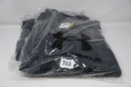 Two as new Under Armour X Storm jackets (L, XL - RRP £70 each).