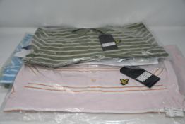 Seven boy's assorted as new Lyle & Scott Junior polo shirts together with five Scott & Lyle Junior