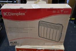 A boxed as new Dimplex PLXE electric panel heater.