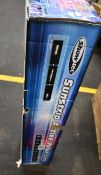 A boxed Showtec Sunstrip active value line stage blinder 30714 (Requires a UK adaptor).