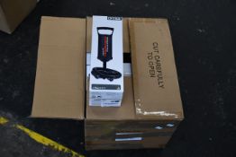 One box of twelve as new Intex Hi Output Air pumps double quick (11 1/2 inch).