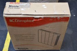 A boxed as new Dimplex PLXE electric panel heater.