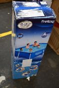 A boxed as new Bestway Steel Pro pool (2.59m x 1.70m x 61cm).