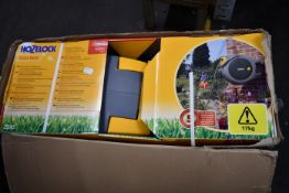 One boxed as new Hozelock forty metre auto reel.