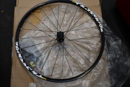 A boxed as new Mavric CrossRide bike wheel (X21709).