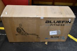 One boxed as new Bluefin Fitness Blade Air rowing machine.