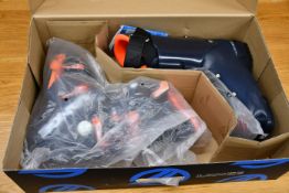 One boxed as new Lange ski boots Lange XT 100 Free (Size unknown).