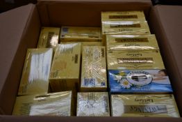 A quantity of Twinings Original Earl Grey tea and a quantity of La Tisaniere Nuit calm teas.