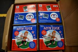A large quantity of boxed as new Activ Flyers (Approximately 95).