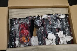 One box containing as new vehicles lights (Approximately 50).