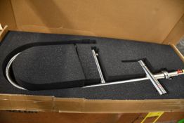 One boxed Hotspot Titanium Stainless Steel Effect Tap.