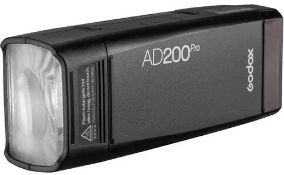 A boxed as new Godox AD200 Pro Pocket Flash