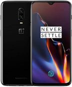 A boxed as new OnePlus 6T Android Mobile Phone A6013 8GB RAM 128GB Storage. Requires UK Plug-USB