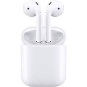 A boxed as new Apple AirPods with Wireless Charging Case Model MRXJ2AM/A