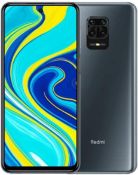A boxed as new Redmi Note 9S Android Mobile Phone 4GB RAM 64GB Storage in Interstellar Grey.