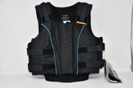 One as new Airowear Junior Outlyne Body Protector in black/turquoise.