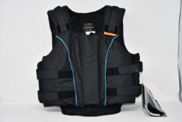 One as new Airowear Junior Outlyne Body Protector in black/turquoise.