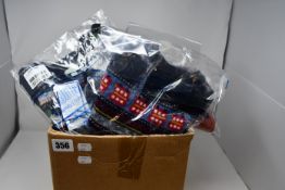 Seventeen items of as new JoJo Maman Bebe infant clothing to include tank tops, neck cosy, jumpers