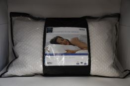 One boxed as new Tempur comfort pillow original.