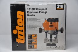 A boxed as new Trion compact precision plunge saw 1010w (JOF001)