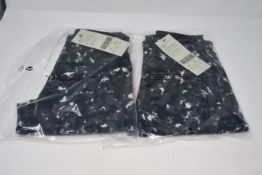 Two pairs of as new Sweaty Betty Power 7/8 workout leggings (XXS - RRP £75 each).