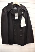 One as new Gloverall Admirality Black Peacoat size XS (MC3218EM-CPC).