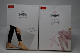 Ten pairs of assorted Wolford tights to include Antoinette, Zoe Net, Velvet 66, Kirsten and