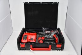 One pre-owned Milwaukee M12 FPP2F-202X tool box (M12 FCOT not included).