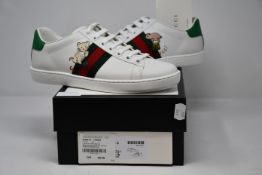 A pair of as new Gucci Ace Pork Cat sneakers (EU 37 - RRP £525).