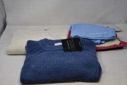 Six items of as new Foundationals clothing to include sweaters, vest tops and shorts.