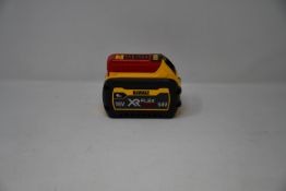 One as new DeWalt XR Flex Volt 6Ah 54V power tool battery.