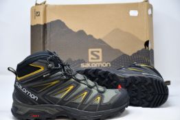 A pair of as new Salomon X Ultra 3 Mid GTX (UK 9.5).