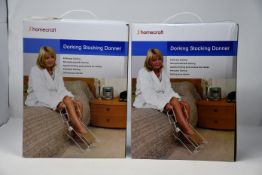 Four boxed as new Homecraft Dorking Stocking Donners.