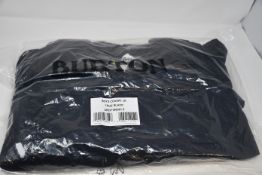 Two as new Burton Boys Covert Jackets in true black (S, M).