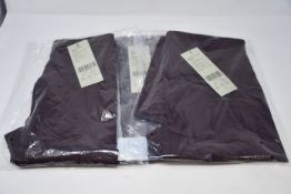 Three pairs of as new Sweaty Betty High Shine 7/8 workout leggings (2 x XS, 1 x M - RRP £70 each).