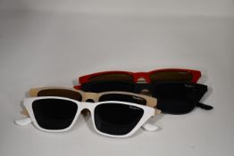 Four pairs of as new Pepe Jeans Piper sunglasses (No cases).