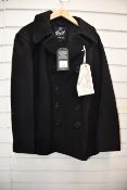One as new Gloverall Admirality Black Peacoat size XS (MC3218EM-CPC).