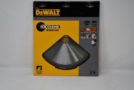 Two DeWalt extreme workshop circular saws (DT4287).